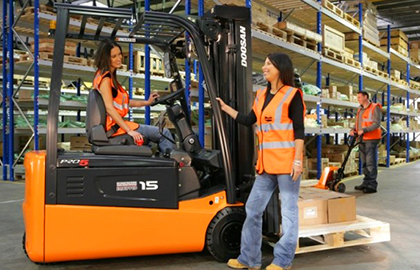 Carrello elevatore elettrico